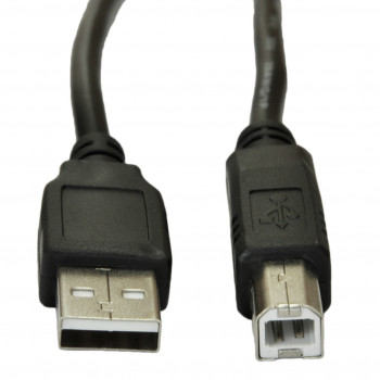 Akyga AK-USB-18 καλώδιο εκτυπωτή USB 2.0 USB-A (M) σε USB-B (M), 5 m, μαύρο