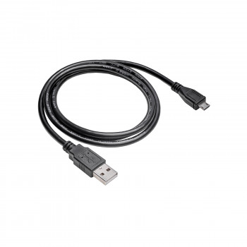 Akyga AK-USB-21 καλώδιο USB 2.0 USB-A (M) σε Micro USB-B (M), 1 m, μαύρο