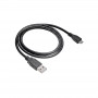 Akyga AK-USB-21 καλώδιο USB 2.0 USB-A (M) σε Micro USB-B (M), 1 m, μαύρο