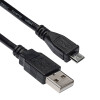 Akyga AK-USB-21 καλώδιο USB 2.0 USB-A (M) σε Micro USB-B (M), 1 m, μαύρο