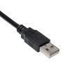 Akyga AK-USB-21 καλώδιο USB 2.0 USB-A (M) σε Micro USB-B (M), 1 m, μαύρο