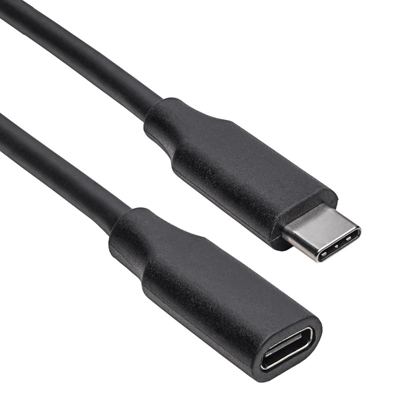 Akyga AK-USB-32 Καλώδιο επέκτασης USB-C (M) σε USB-C (F), USB 3.1, 0,3 m