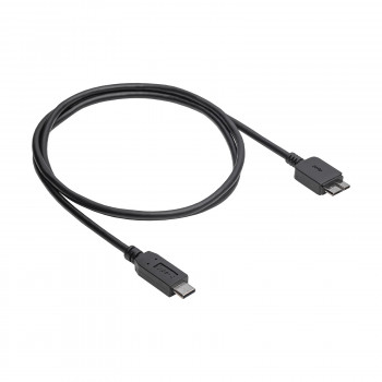 Akyga AK-USB-44 Καλώδιο Micro-USB B (M) σε USB-C (M), USB 3.1, 1 m