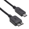 Akyga AK-USB-44 Καλώδιο Micro-USB B (M) σε USB-C (M), USB 3.1, 1 m