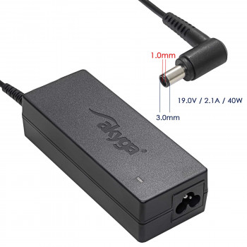 Akyga AK-ND-22 Τροφοδοτικό notebook 19 V / 2,1 A, 40 W, 3,0 x 1,0 mm, 1,2 m, για Samsung