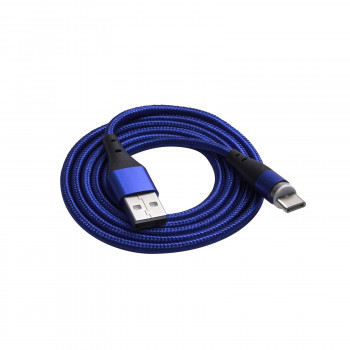 Akyga AK-USB-42 Μαγνητικό καλώδιο USB-A σε USB-C, USB 2.0, 1 m