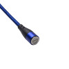 Akyga AK-USB-42 Μαγνητικό καλώδιο USB-A σε USB-C, USB 2.0, 1 m
