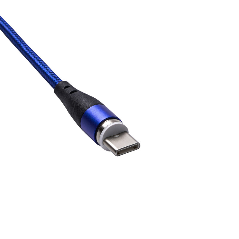 Akyga AK-USB-42 Μαγνητικό καλώδιο USB-A σε USB-C, USB 2.0, 1 m