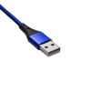 Akyga AK-USB-42 Μαγνητικό καλώδιο USB-A σε USB-C, USB 2.0, 1 m