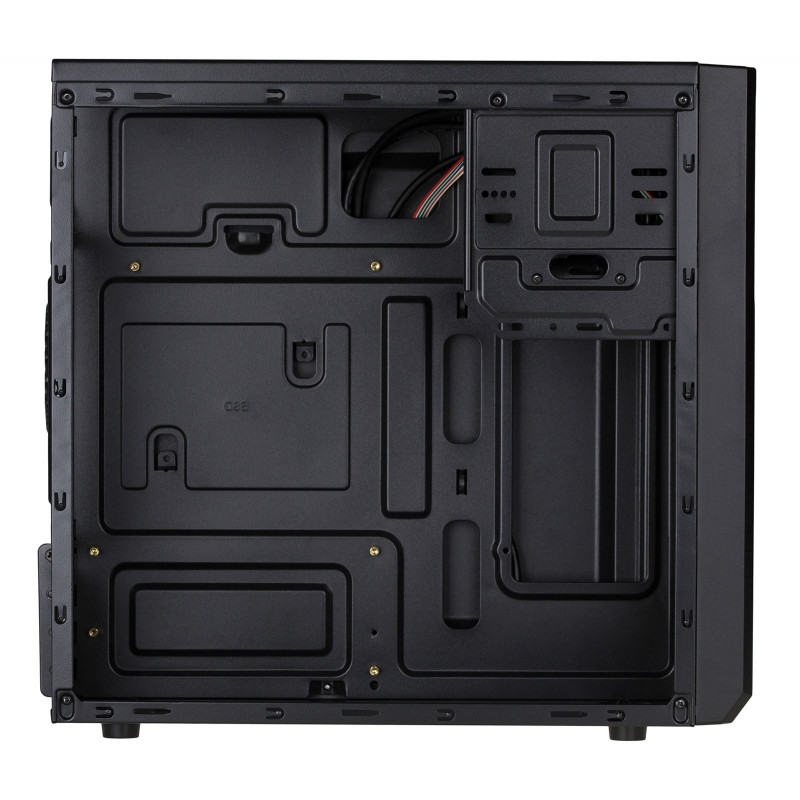 Akyga AK17BK Κουτί Micro-ATX Tower, 2x USB 3.0, χωρίς τροφοδοτικό, Μαύρο