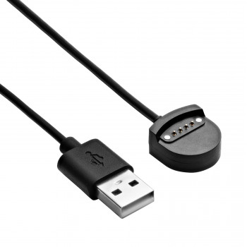 Akyga AK-SW-56 Καλώδιο φόρτισης για Ticwatch S / E, USB-A, 1 m
