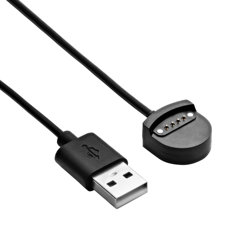 Akyga AK-SW-56 Καλώδιο φόρτισης για Ticwatch S / E, USB-A, 1 m
