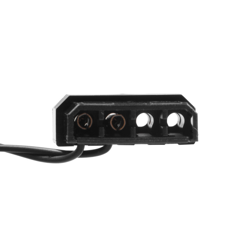 Akyga AW-12E-BG Ανεμιστήρας κουτιού 120 mm, 33 πράσινα LED, Molex, Μαύρο