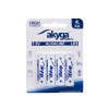 Akyga AKY2068 μπαταρία αλκαλική AA LR6 1,5 V 3050 mAh, 4 τεμ. (blister)