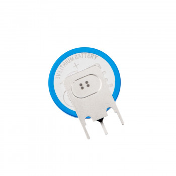 Akyga AKY1086 μπαταρία λιθίου CR2032 PP3A 3 V 210 mAh με 3 pins, βήμα 4 mm (THT)