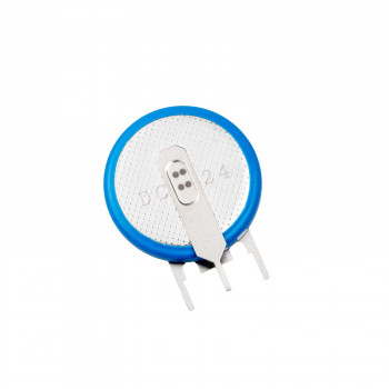 Akyga AKY1086 μπαταρία λιθίου CR2032 PP3A 3 V 210 mAh με 3 pins, βήμα 4 mm (THT)