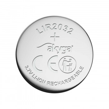 Akyga UltraCoin AKY1707 επαναφορτιζόμενη μπαταρία λιθίου Li-Ion LIR2032 3,7 V 70 mAh