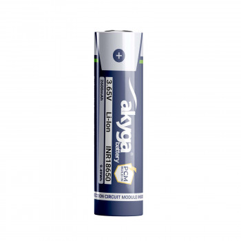 Akyga AKY2454 INR18650-26M μπαταρία Li-Ion 18650 2600 mAh με προστασία PCM