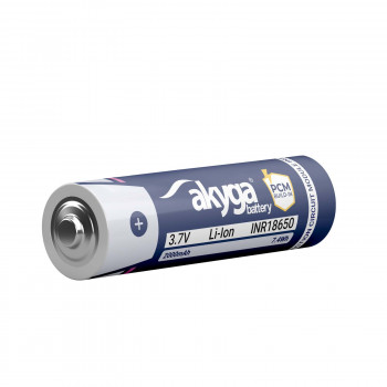 Akyga AKY2457 INR18650-20M μπαταρία Li-Ion 18650 3,7 V 2000 mAh με προστασία PCM