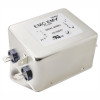 Akyga EN2080-12-F μονοφασικό φίλτρο δικτύου EMC 12 A, 120–250 V AC, 50/60 Hz, συνδέσεις 6,3 mm