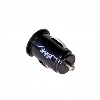 Φορτιστής αυτοκινήτου 12/24V Akyga AK-CH-02 10,5W 2x USB-A 5V / 2,1A μαύρος
