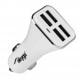Φορτιστής αυτοκινήτου 12/24V Akyga AK-CH-09 34W 4x USB-A 5V / 6.8A λευκός