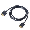 Akyga AK-AV-03 καλώδιο DVI-I 24+5 βύσμα αρσενικό σε βύσμα αρσενικό VGA με φίλτρο ferrite, 1,8 m, μαύρο