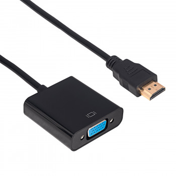 Akyga AK-AD-42 καλώδιο αντάπτορα HDMI (αρσενικό) σε VGA (θηλυκό), Full HD, 15 cm