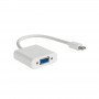 Akyga AK-AD-39 καλώδιο αντάπτορα Mini DisplayPort (M) σε VGA (F), 15 cm, λευκό