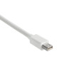 Akyga AK-AD-39 καλώδιο αντάπτορα Mini DisplayPort (M) σε VGA (F), 15 cm, λευκό
