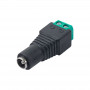 Akyga AK-SC-17 υποδοχή DC 5,5 x 2,1 mm με βιδωτούς ακροδέκτες για καλώδιο UTP, CCTV