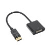 Akyga AK-AD-58 καλώδιο αντάπτορα DisplayPort (αρσενικό) σε DVI-I 24+5 (θηλυκό), 20 cm