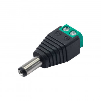 Akyga AK-SC-16 βύσμα DC 5,5 x 2,1 mm με βιδωτούς ακροδέκτες για καλώδιο UTP, CCTV