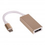 Akyga AK-AD-56 καλώδιο αντάπτορα USB-C (αρσενικό) σε DisplayPort, 15 cm