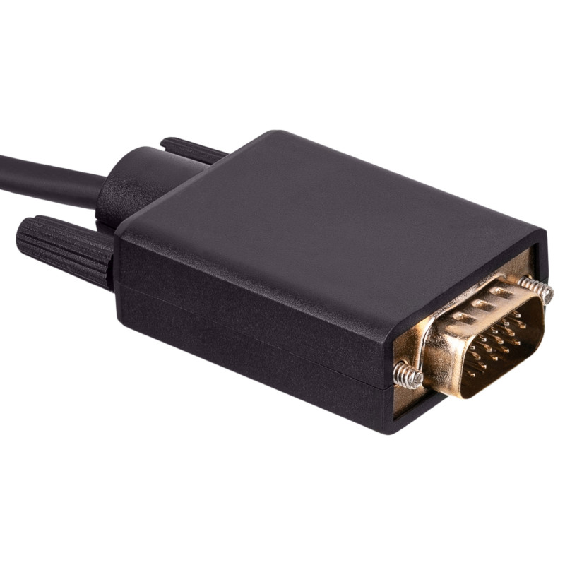 Akyga AK-AV-17 καλώδιο USB-C σε VGA, 1,5 m