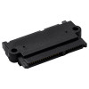 Akyga AK-CA-83 αντάπτορας SATA 22-pin (15+7) θηλυκό σε αρσενικό, μαύρο