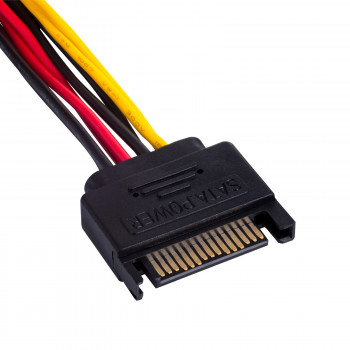 Akyga AK-CA-31 καλώδιο διανομής τροφοδοσίας SATA, SATA (αρσενικό) σε 2x SATA (θηλυκό), 2x 15 cm