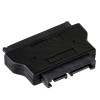 Akyga AK-CA-53 αντάπτορας Slim SATA (αρσενικό) σε SATA 22-pin (θηλυκό), μαύρο