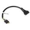 Akyga AK-CA-75 Εσωτερικό καλώδιο προσαρμογέα USB 2.0 9-Pin (M) σε USB 3.0 19-Pin (F) Header, 20 cm, μαύρο