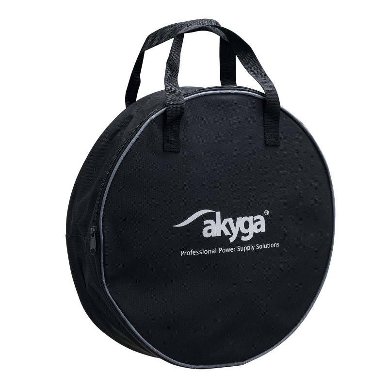 Akyga AK-AC-02 Θήκη αποθήκευσης καλωδίου φόρτισης EV, αδιάβροχη, μαύρη