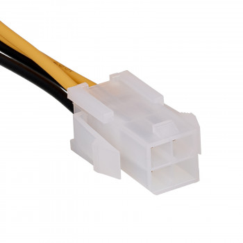 Akyga AK-CA-78 Καλώδιο επέκτασης τροφοδοσίας ATX P4 4-Pin, 4-Pin (F) σε 4-Pin (M), 23 cm