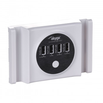 Akyga AK-TB-05 Καθολικό τροφοδοτικό 5.0V / 6.0A 30W 4x USB A 1.5m