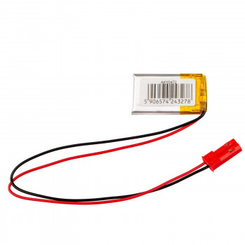 Akyga AKY0472 LP301525 Μπαταρία Li-Po 3,7 V 85 mAh με PCM, βύσμα αρσενικό JST 2,54 mm 2-Pin, καλώδιο 150 mm