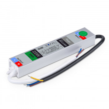Akyga AK-L2-025 Αδιάβροχο τροφοδοτικό LED 12 V, 2 A, 25 W, IP67
