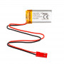 Akyga AKY0384 LP601730 Μπαταρία Li-Po 3,7 V 250 mAh με PCM, βύσμα αρσενικό JST 2,54 mm 2-Pin, καλώδιο 150 mm