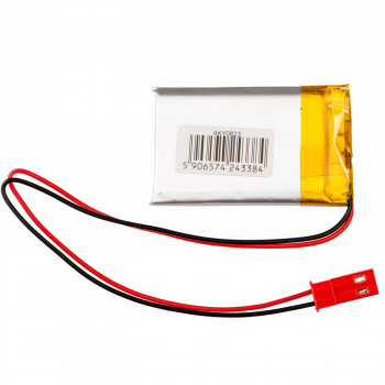 Akyga AKY0823 LP542439 Μπαταρία Li-Po 3,7 V 500 mAh με PCM, βύσμα αρσενικό JST 2,54 mm 2-Pin, καλώδιο 150 mm