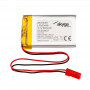 Akyga AKY0559 LP503448 Μπαταρία Li-Po 3,7 V 800 mAh με PCM, βύσμα αρσενικό JST 2,54 mm 2-Pin, καλώδιο 150 mm