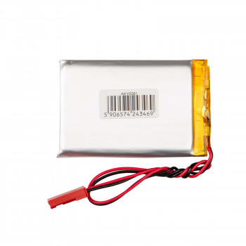 Akyga AKY0081 LP573450 Μπαταρία Li-Po 3,7 V 980 mAh με PCM, βύσμα αρσενικό JST 2,54 mm 2-Pin, καλώδιο 150 mm