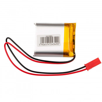 Akyga AKY0662 LP103035 Μπαταρία Li-Po 3,7 V 1050 mAh με PCM, βύσμα αρσενικό JST 2,54 mm 2-Pin, καλώδιο 150 mm