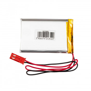 Akyga AKY0638 LP603450 μπαταρία Li-Po 3,7 V 1200 mAh με PCM, βύσμα JST 2,54 mm 2-Pin, καλώδιο 100 mm